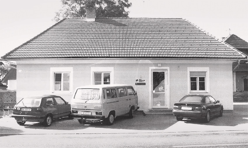 Firmengeschichte Rechberger Eingang